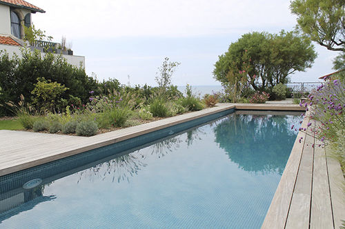 Schwimmbecken für Außenbereich - BIARRITZ - PISCINES CARRE BLEU - für Hotels / erdverlegt / Beton