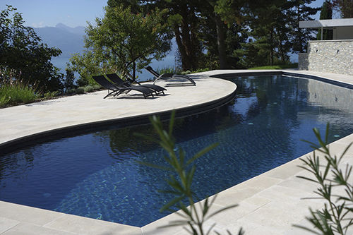 Schwimmbecken für Außenbereich - RENOVATION - PISCINES CARRE BLEU - erdverlegt / Beton