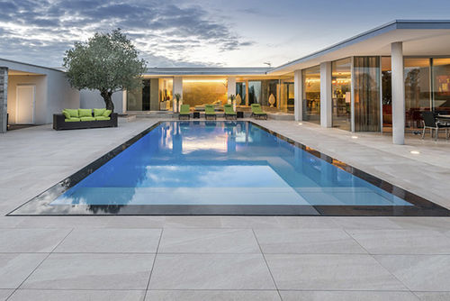 Schwimmbecken für Außenbereich - RENOVATION PISCINE LYON - PISCINES CARRE BLEU - für Hotels / erdverlegt / Beton