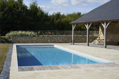 Schwimmbahn-Schwimmbecken - DESIGN 72 MAYENNE - PISCINES CARRE BLEU - für Außenbereich / erdverlegt / Beton