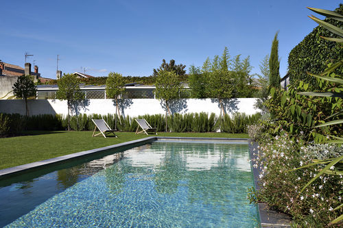 Schwimmbahn-Schwimmbecken - AGRETEC BORDEAUX - PISCINES CARRE BLEU - für Außenbereich / erdverlegt / Beton