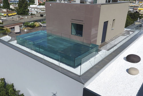 Maßgefertigtes Schwimmbecken - EXCELSIOR - PISCINES CARRE BLEU - für Außenbereich / für Hotels / teileingebaut