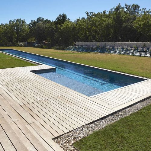 Schwimmbecken / kit komplett - ESPACE TONIQUE ET SPORTIF - PISCINES CARRE BLEU - Schwimmbahn / für Außenbereich / teileingebaut