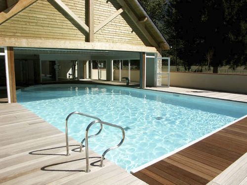 Schwimmbecken für Außenbereich - PAU - PISCINES CARRE BLEU - für den Innenraum / erdverlegt / Beton