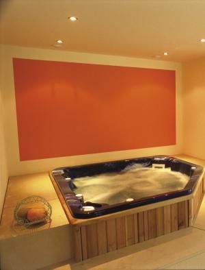 Einbau-Whirlpool - LE MANS - PISCINES CARRE BLEU - für Eckeinbau / 3 Plätze / für Privatgebrauch