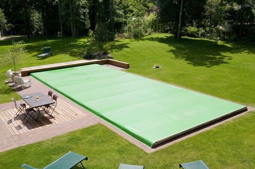 Stab-Poolabdeckung - PLATE  - PRIMA - automatisch / Sicherheit