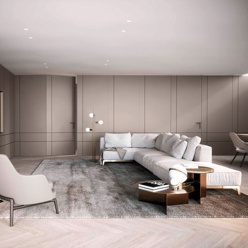 Modulsofa - DRESS CODE  - Olivieri - modern / Stoff / mit abnehmbarem Kissen