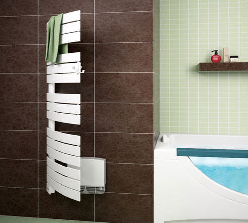 Elektrischer Badheizkörper - VENISE VENTILO PIVOTANT - SAUTER - modern / Metall / wandmontiert