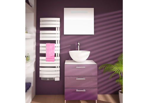Elektrischer Badheizkörper - VENISE SLIM VENTILO  - SAUTER - modern / Metall / wandmontiert