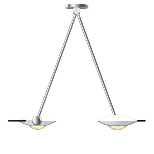 2x Occhio Puro high quality E Due Designer Pendelleuchte | Loftlampe