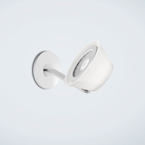 Moderne Wandleuchte - LEI PARETE - Occhio - für den Innenraum / Aluminium / Edelstahl
