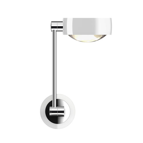 Moderne Wandleuchte - SENTO PARETE SINGOLO - Occhio - für den Innenraum / Glas / Kunststoff