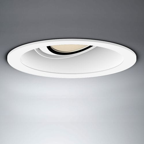 Strahler für Deckeneinbau - PIÙ R PIANO IN , PIÙ R PIANO IN SEAMLESS - Occhio - LED / rund / IP20