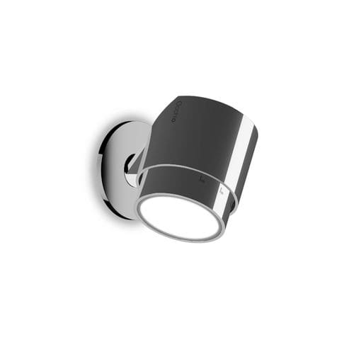 Moderne Wandleuchte - LUI PICO - Occhio - für den Innenraum / Aluminium / Chrom