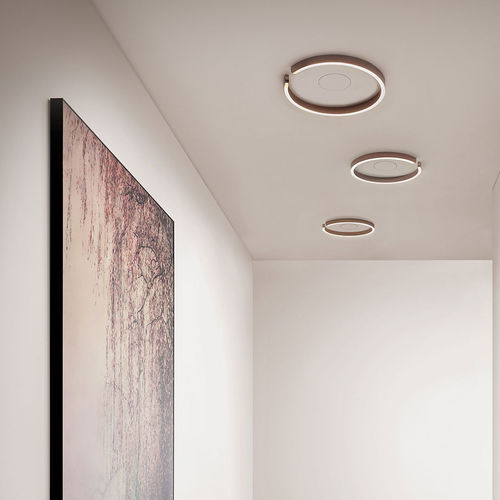 Moderne Deckenleuchte - MITO SOFFITTO 40 - Occhio - rund / Glas / Aluminium
