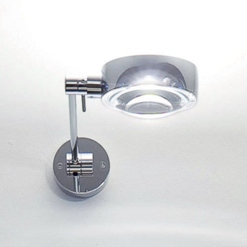 Moderne Wandleuchte - SENTO: PARETE SINGOLO - Occhio - für den Innenraum / Metall / mit Gelenkarm