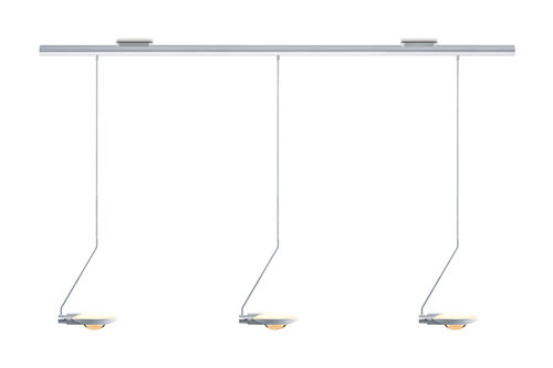 Hängelampe - PURO: SISTEMA SOFFITTO TRE - Occhio - Glas / Metall / modern