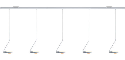 Hängelampe - PURO: SISTEMA SOFFITTO CINQUE - Occhio - Glas / Metall / modern