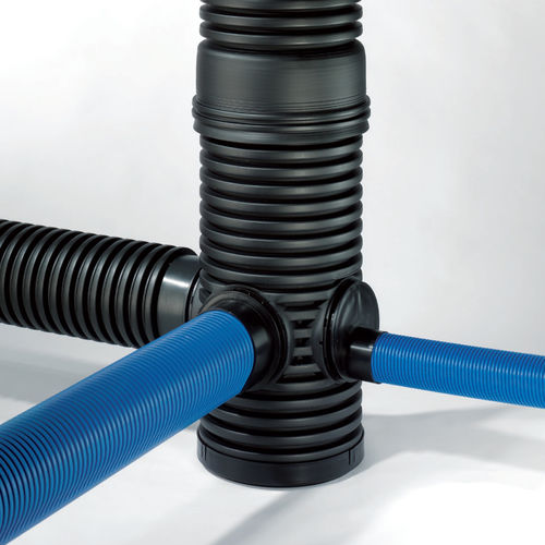 Polyethylen-Rohrleitung - SIROBAU S 300 - HEGLER PLASTIK - für Drainagesystem / umweltfreundlich