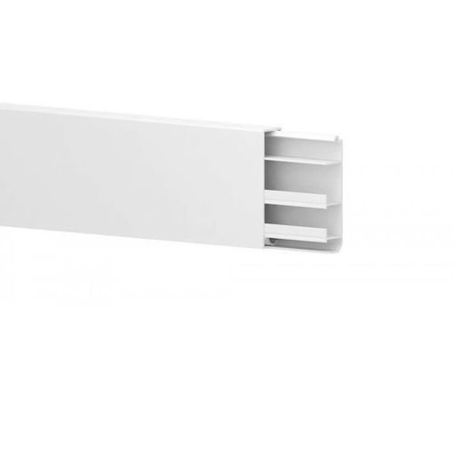 Kunststoff-Kabelkanal - 4D E-SKIRTING - Kunststoffwerke GGK - PVC / Fußleisten / bodenstehend