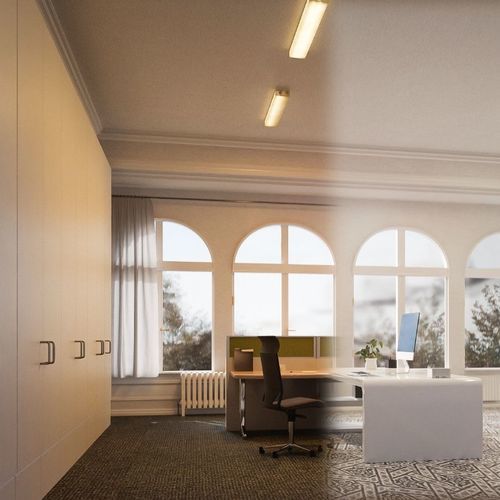 Aufbauleuchte - LESS IS MORE VARIO - RZB - LED / linear / rechteckig