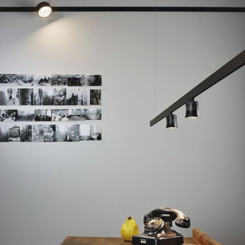 LED-Schienenleuchte - FIFTY FIX - Buschfeld Design - rund / Metall / für Gewerbegebrauch