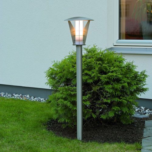 Klassischer Leuchtpoller - LIVORNO - Gnosjö Konstsmide - Edelstahl / LED / mit Glühlampe