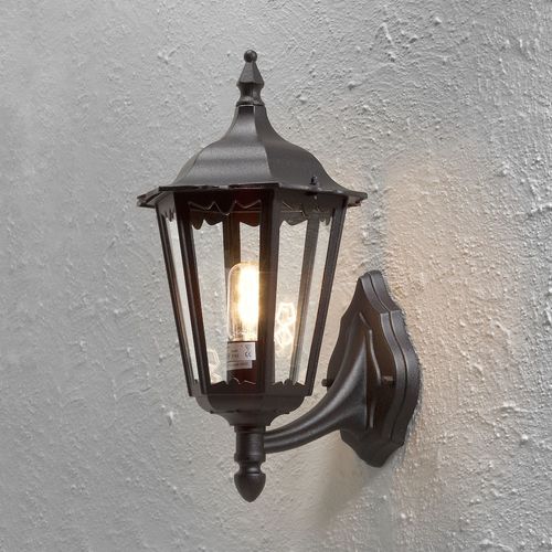 Klassische Wandleuchte - FIRENZE:  - Gnosjö Konstsmide - für Außenbereich / Aluminium / Laternen