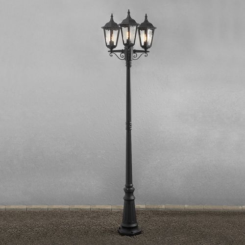 Straßenlaterne - FIRENZE - Gnosjö Konstsmide - klassisch / Aluminium / LED