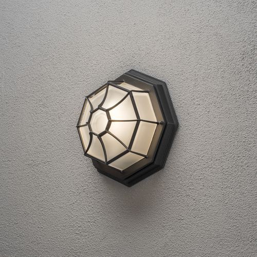 Klassische Wandleuchte - BUDGET - Gnosjö Konstsmide - für Außenbereich / Aluminium / rund