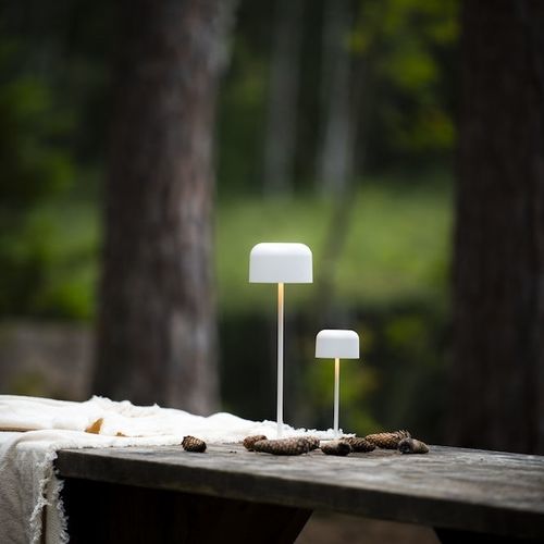 Tischlampe - LILLE  - Gnosjö Konstsmide - Aluminium / modern / mit Akku