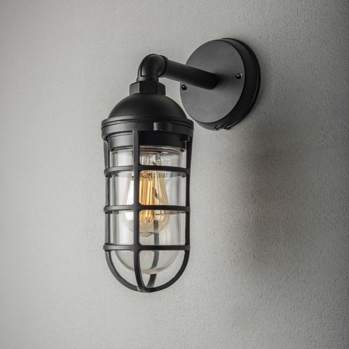 Moderne Wandleuchte - OLBIA  - Gnosjö Konstsmide - für den Außenbereich / Aluminium / Glas