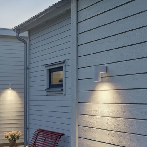 Moderne Wandleuchte - TEMI  - Gnosjö Konstsmide - für Außenbereich / Aluminium / Glas