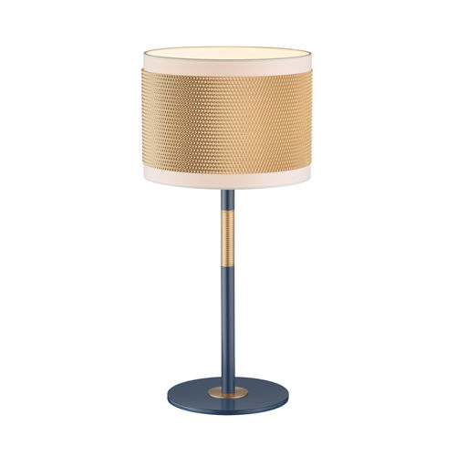 Tischlampe - 13.328.69-4218 - Baulmann Leuchten - Messing / Maschen / modern