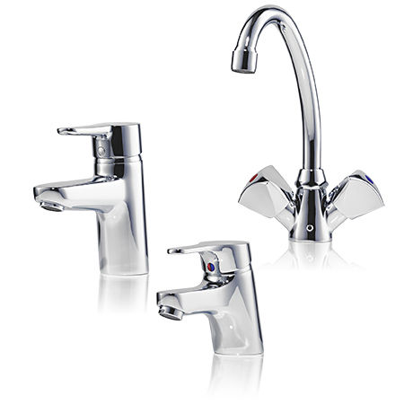 Einhebelmischer für Waschbecken - CLAGE GmbH - für Handwaschbecken / Aufsatz / thermostatisch