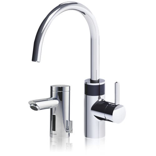 Einhebelmischer für Handwaschbecken - CLAGE GmbH - Aufsatz / mechanisch / aus verchromtem Metall