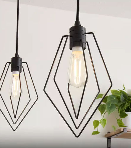 Hängelampe - 00043168549615 - GE Lighting - Metall / Stahl / Kordel
