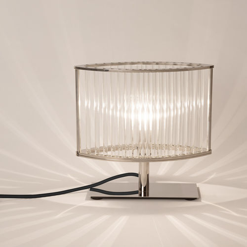 Tischlampe - STILIO  - Licht im Raum Dinnebier - Aluminium / Edelstahl / Nickel