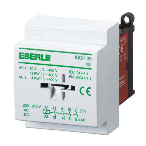 AC-Schutz - ISCH 20-4 S - Eberle Controls - 4-polig / für Schalttafel / für DIN-Schiene