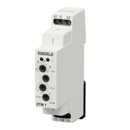 Elektromechanisches Relais / DC - ZTM 1 - Eberle Controls - AC / NO/NF / für DIN-Schiene