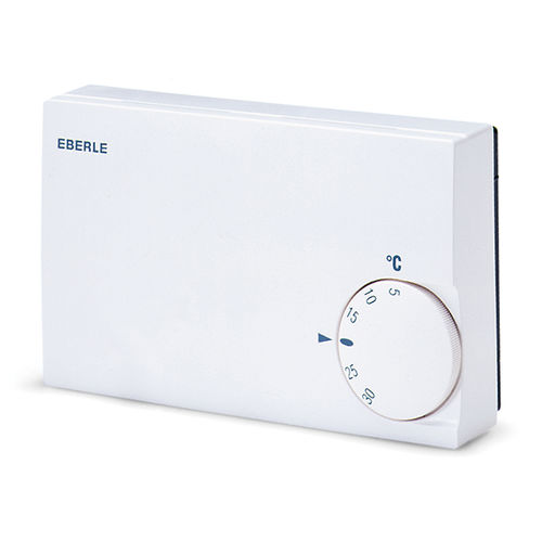 Elektronisches Thermostat - KLR-E 52555 - Eberle Controls - manuell / Raum / für Heizungen
