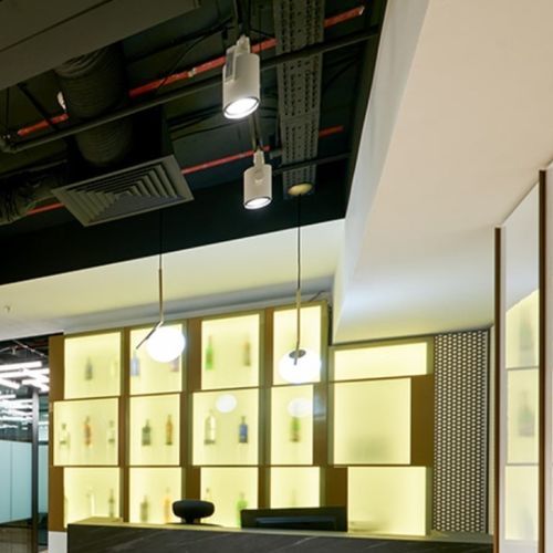 LED-Schienenleuchte - AS425 - PERFORMANCE IN LIGHTING - rund / Aluminiumguss / extrudiertes Aluminium