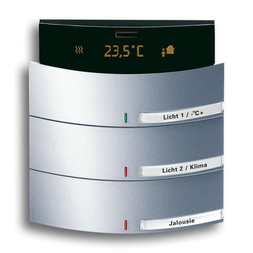 Steuerungsmodul für Hausautomationssystem - triton® - BUSCH-JAEGER - Temperatur / wandmontiert / für den Innenraum