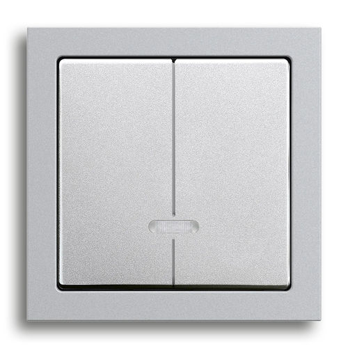 Lichtdimmer - MEMORY - BUSCH-JAEGER - Drucktaster / Einbau / doppelt