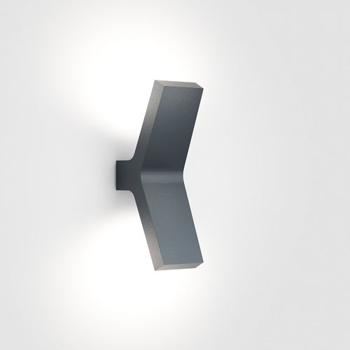Moderne Wandleuchte - YO - IP44 Schmalhorst - für Außenbereich / Aluminiumguss / Glas