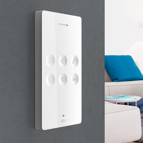 Weiße Audio-Türsprechanlage - BS2012 - SKS - Kinkel Elektronik - für den Innenraum / mit Freisprecheinrichtung