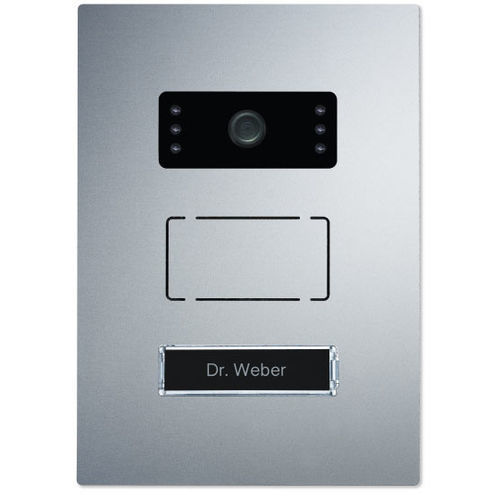 Türstation / Edelstahl mit Mattfinish - BL2012 - SKS - Kinkel Elektronik - Wohnbereich / Unterputz / für Außenbereich