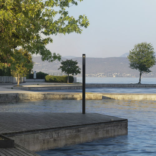 Moderner Leuchtpoller - IANUS - Goccia Illuminazione - Aluminium / LED / IP66