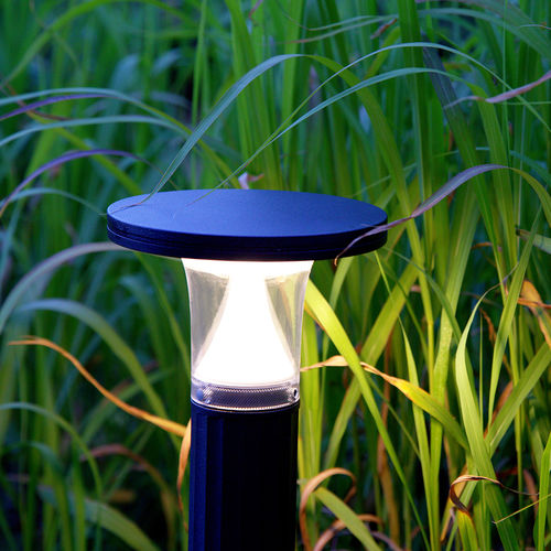 Leuchtpoller für Garten - CANTHARELLUS - Goccia Illuminazione - modern / Aluminium / LED