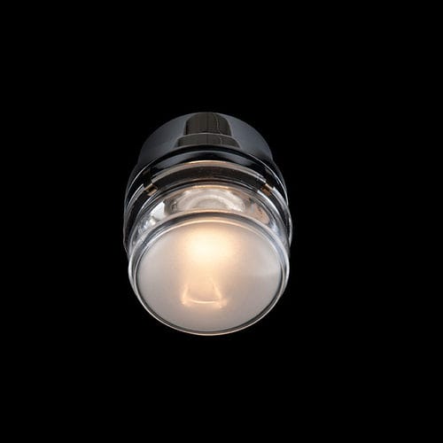 Moderne Deckenleuchte - FRESNEL - Oluce - rund / Glas / Metall